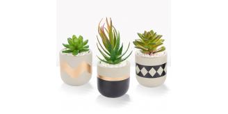 Quick Sale of Artificial Plants in Pots - Sells well in Spring/Summer