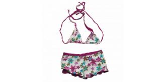 One Off Joblot of 10 Azaryah Girls Halter Shorts & Top Luxury Childrens Swimwear