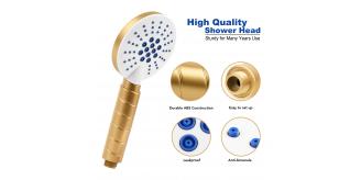 Rainfall Shower Head to Incrase Pressure , Universal Bathroom Use