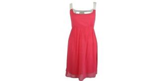 Wholesale items: Ladies Pink Tie Back Dress Sizes 8 -10 -12  (£1.95 each)