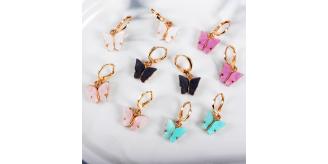20pairs Beautiful Gold Butterfly Necklace & Earrings Set| UK SELLER GCJ171-Earrings