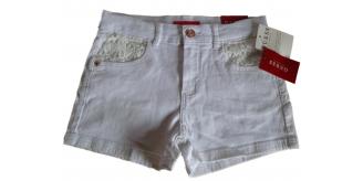 10 Guess Kids Adrina Crochet Shorts Girls True White Bnwt New