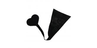 12pc_Invisible Strapless C-String Panties with Lace Heart Design_UK Seller_GCL095