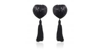 10pairs_Sequin Heart-shaped Nipple Tassels_UK Seller_GCL096