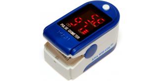Case of 100 - Anapulse ANP100 Finger Pulse Oximeter With LED Display (Includes Carrycase, Batteries and Lanyard)