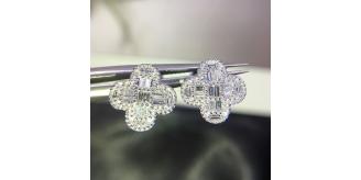 10pairs_T-square design stud earrings_UK Seller_GCC033