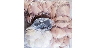 Bra pads Inserts Lot 3 Colours Mix Black White Nude 159 Pairs