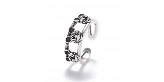 10pcs Silver Mickey Band Adjustable Open Ring|GCJ309|UK SELLER