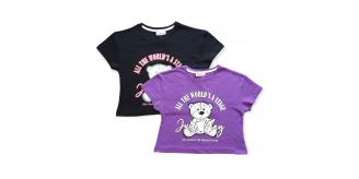 Brand New Joblot of Girls 10 Pack/2 Colours T-Shirt (3y-8y)