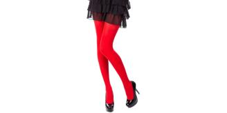 28 pcs - Elastic Red Colour Tights - Size S/M|GCL149|UK SELLER