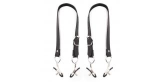 10 pcs - Leather Multi Use Nipple Clamps|GCSM020|UK SELLER