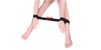 10 pcs - Nylon-Covered Leg Spreader Bar with Cuffs|GCSM019|UK SELLER