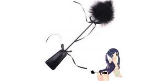 10 pcs - 2-in-1 Spanking Paddle and Tickler|GCSM014|UK SELLER