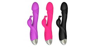 5 pcs - 10 modes Bee Vibrator G-Spot Massager Clitoral Stimulator - Black, Pink and Purple- 3 Mixed Colours - Total 5 pcs|GCAP115-Black/Pink/Purple|UK