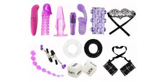 60 pcs - 12-Piece Couples Sex Toys Kit - 5 Sets|GCAPSET001|UK SELLER