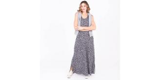 Wholesale Joblot of 5 Brakeburn Leopard Spot Maxi Jersey Dress Size 8