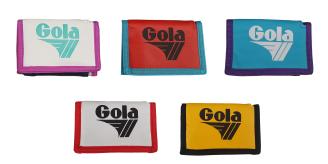 Gola Retro Nylon Trifold Wallets Zip / Note / Photo Compartments Brand New in Packets