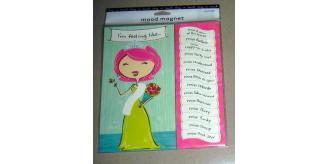 Novelty Sassy Mood Fridge Magnet with 14 Different Moods