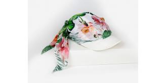 OSTENN Bandana with Peak (White Tropical) 299 pcs