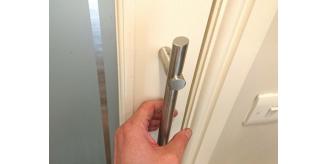 100 x Door pull handle 400mm Stainless Steel Satin finish Universal fitting