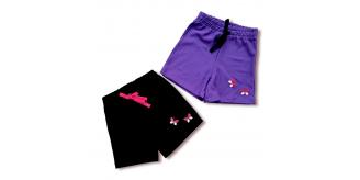 Joblot of Brand New Girls 10 Pack/2 Colours Shorts - Sizes 2y-7y