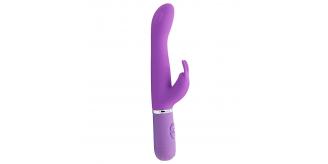 5 pcs - 10 Modes Dual Motor Rabbit Vibrator|GCAP042-Purple|UK seller