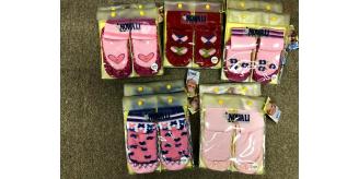 Girls Mocassins/ Slippers- 50 pairs age 2-3years