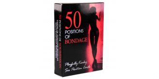 10pcs - 50 Positions Of Bondage Sex Position Cards|GCAP156-Bondage 50 Positions|UK seller