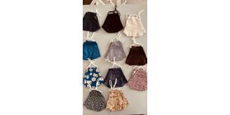 Handmade cotton face masks