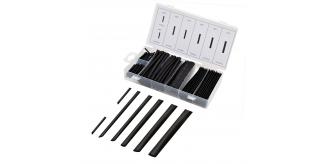 170 Pieces - Black Heat Shrink TUBING Multi-Pack Assortment for Insulating, Covering and Joining Open Wire Connections.