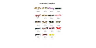 26140 mixed sunglasses