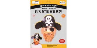 Fiesta Crafts Pirate 3D Mask Card Craft