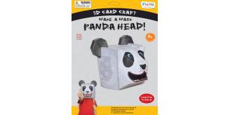 Panda 3D Mask Card Craft Kit