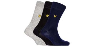 10 x Lyle & Scott designer socks multi pack new and sealed