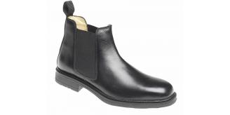 10 x Roamers Mens BLACK Leather Chelsea Boot M278A New Boxed Genuine Leather Shoes