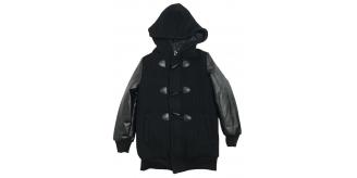 One Off Joblot of 2 Daniele Alessandrini Italia Kids Black Toggle Jacket 8/10