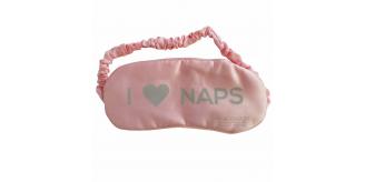 Wholesale Joblot of 200 Pink Parcel Eye Sleep Mask - "I Love Naps"