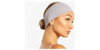 Stretchy Grey Headband