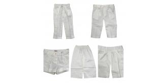One Off Joblot of 20 Unisex Il Gufo Mixed White Trousers & Shorts