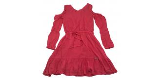 One Off Joblot of 7 Girl's Miss Blumarine Pink Off-Shoulder Dress
