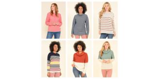 Wholesale Job Lot of 10 Women's Brakeburn Mixed Knitwear - Great Variety!