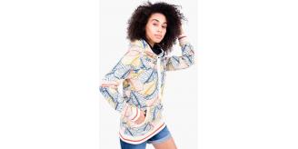 One Off Joblot of 7 Ladies Brakeburn Tropical Leaf Elise Hoodie