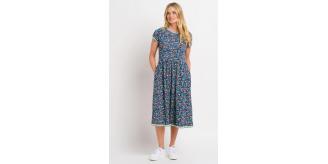 One Off Joblot of 10 Ladies Brakeburn Vintage Ditsy Midi Dress