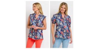 One Off Joblot of 12 Ladies Brakeburn Mixed Trailing Tropics Blouses