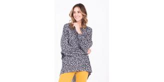 One Off Joblot of 6 Ladies Brakeburn Leopard Spot Long Sleeve T-shirt