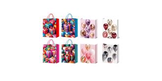 50pcs-Premium Christmas Party Shopping Gift Paper Tote Carry Bags Mixed - Size 50x70x20cm XXLarge|GCBag008-XXLarge-100pcs|UK seller