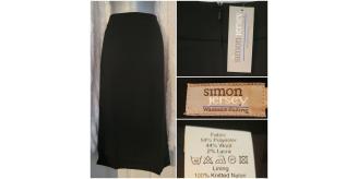 9 x Ladies Navy Trousers & 8 x Black Skirts 31"