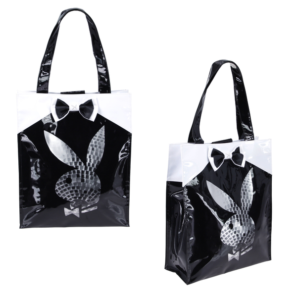 Playboy Disco Ball Large tote bag Black PA7816BLK