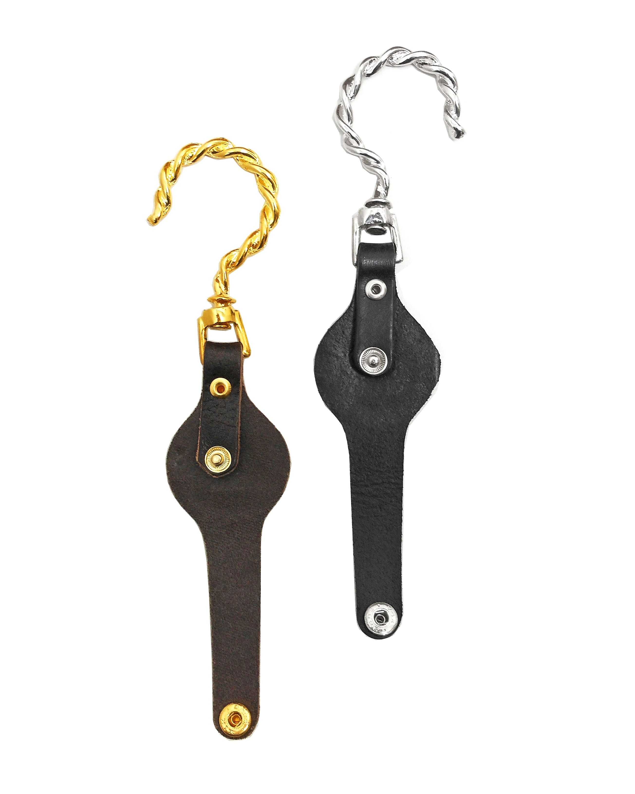 20 x Cycle Faux Leather Universal Hanging Hook Holders Joblot