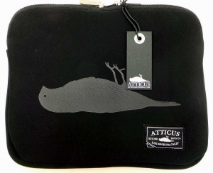 Joblot of 10 Atticus Laptop/Tablet Cases Harvey Black 'Dead Bird' Logo Zip-Up